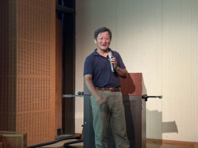 美濃農村田野學會溫仲良執行理事 美濃湧泉伯公巡禮主題分享